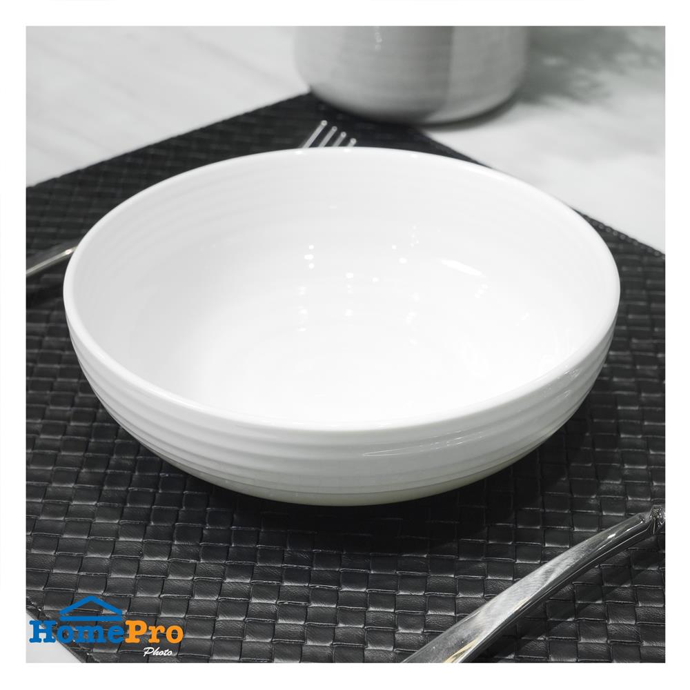 ชาม PORCELAIN 7 นิ้ว KECH SNOW LINE