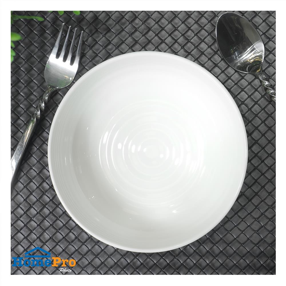 ชาม PORCELAIN 7 นิ้ว KECH SNOW LINE