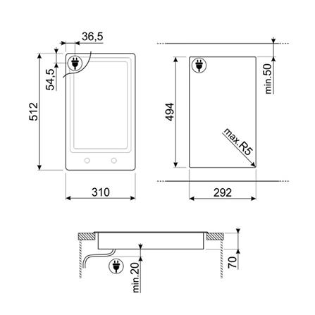 เตาฝังย่าง SMEG PGF30T-1 30 ซม._2