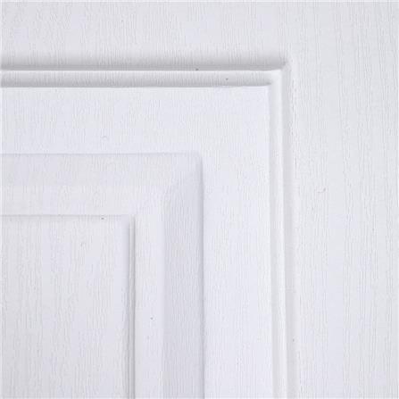 ประตูภายนอก UPVC AZLE PZN4 80X200 ซม. สีขาว เจาะลูกบิด_3