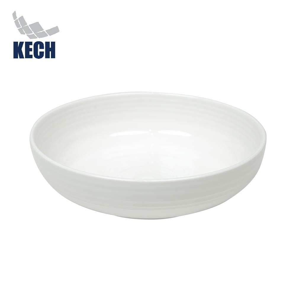 ชาม PORCELAIN 8 นิ้ว KECH SNOW LINE