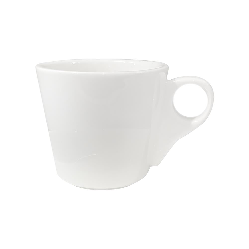 ชุดถ้วยกาแฟ PORCELAIN 90 มล. KECH SNOW CONE สีขาว