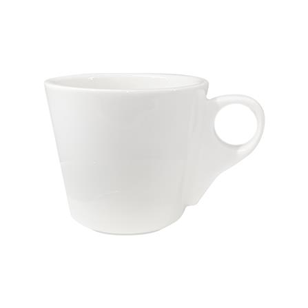 ชุดถ้วยกาแฟ PORCELAIN 90 มล. KECH SNOW CONE สีขาว_1