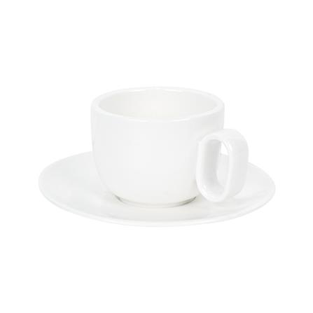 ชุดถ้วยกาแฟ PORCELAIN 90 มล. KECH SNOW MIN สีขาว_2