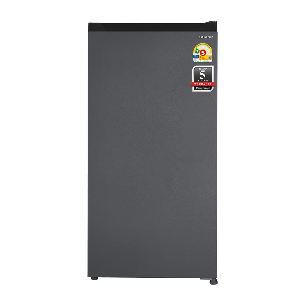 ตู้เย็น 1 ประตู SHARP SJ-F17ST-DK 6 คิว สีเงินเข้ม