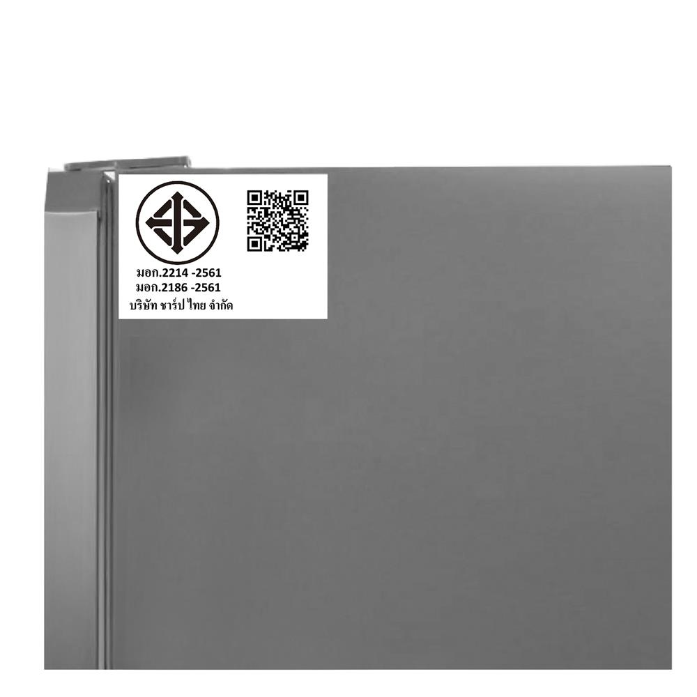 ตู้เย็น 1 ประตู SHARP SJ-F17ST-DK 6 คิว สีเงินเข้ม