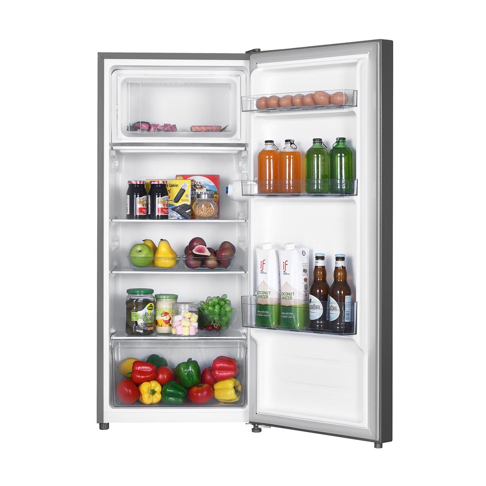 ตู้เย็น 1 ประตู SHARP SJ-F17ST-DK 6 คิว สีเงินเข้ม