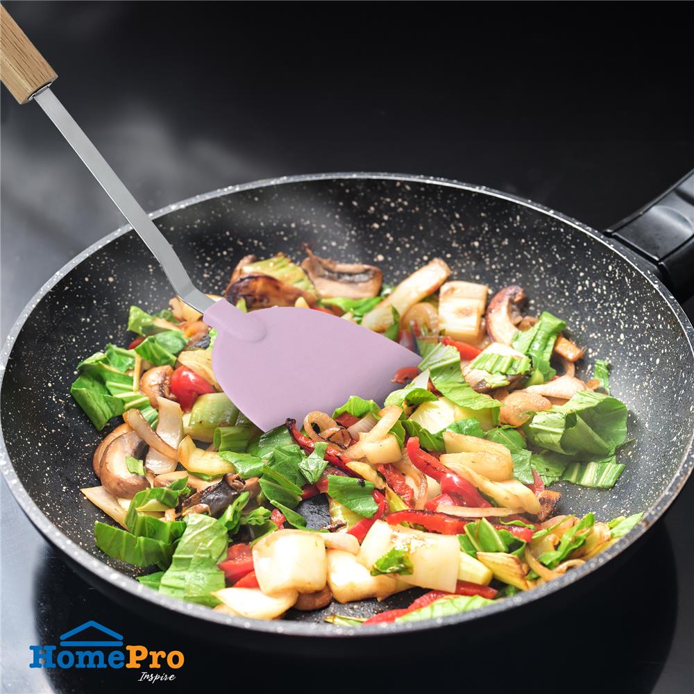 ตะหลิวจีนเล็ก 32 ซม. KECH PINKY ด้ามไม้