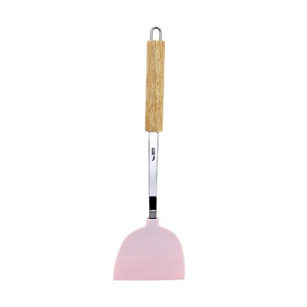 ตะหลิวจีนเล็ก 32 ซม. KECH PINKY ด้ามไม้_2