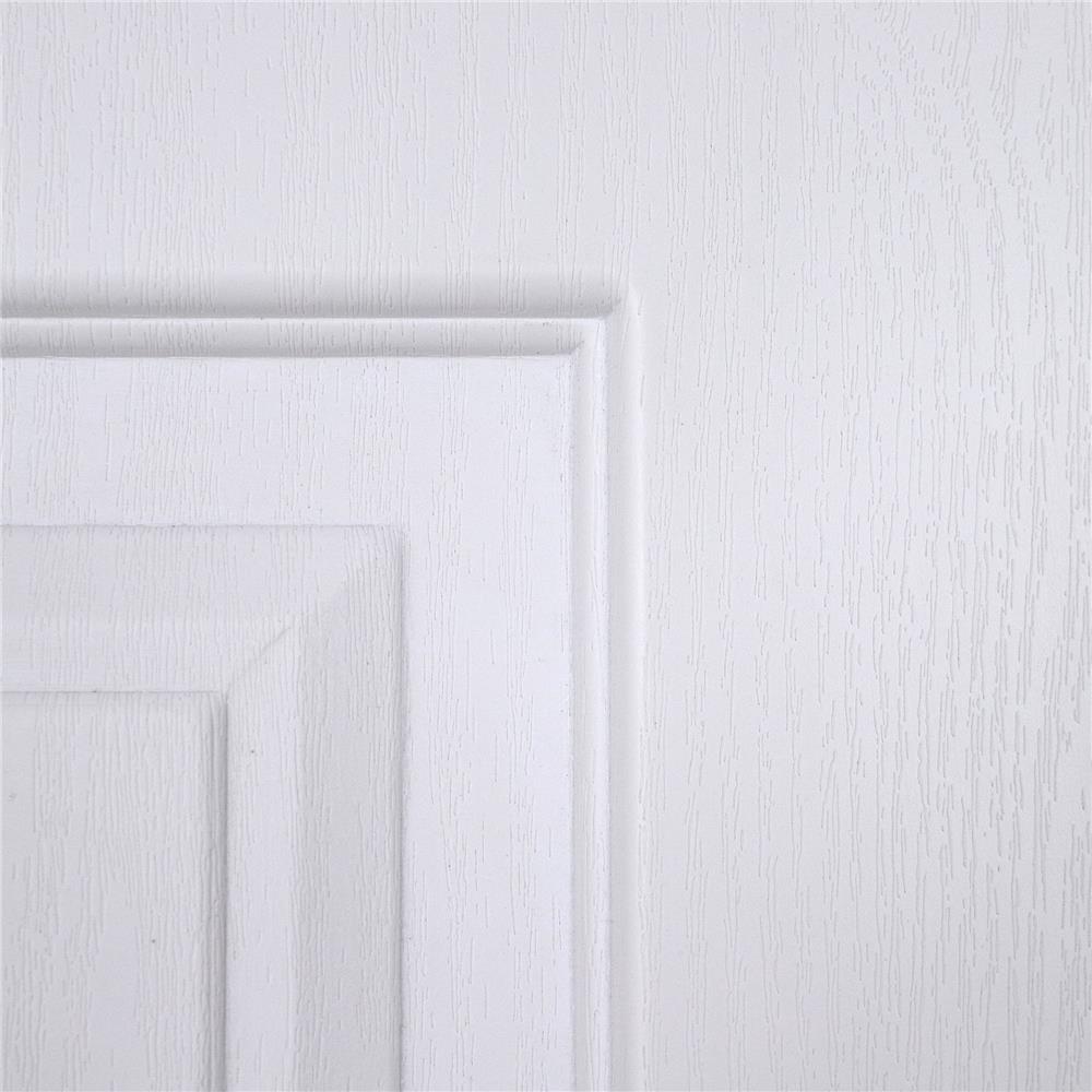 ประตูภายนอก UPVC AZLE PZN3 80X200 ซม. สีขาว เจาะลูกบิด