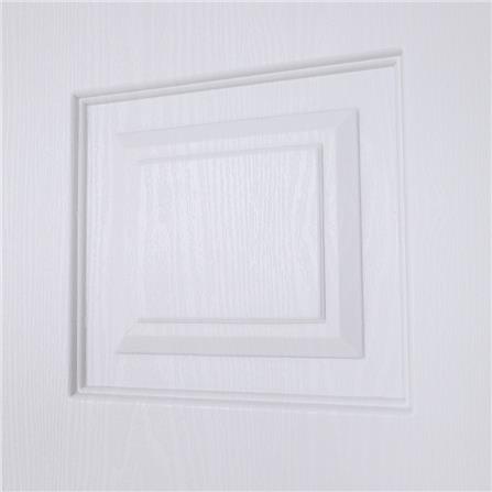 ประตูภายนอก UPVC AZLE PZN3 80X200 ซม. สีขาว เจาะลูกบิด_3