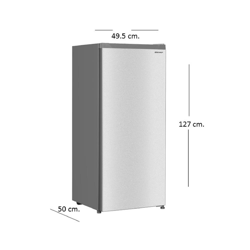 ตู้เย็น 1 ประตู SHARP SJ-F17ST-SL 6 คิว สีเงิน