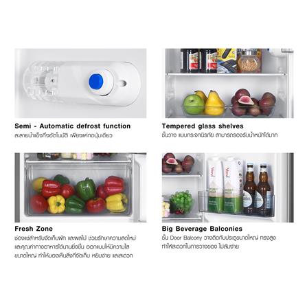 ตู้เย็น 1 ประตู SHARP SJ-F17ST-SL 6 คิว สีเงิน_6