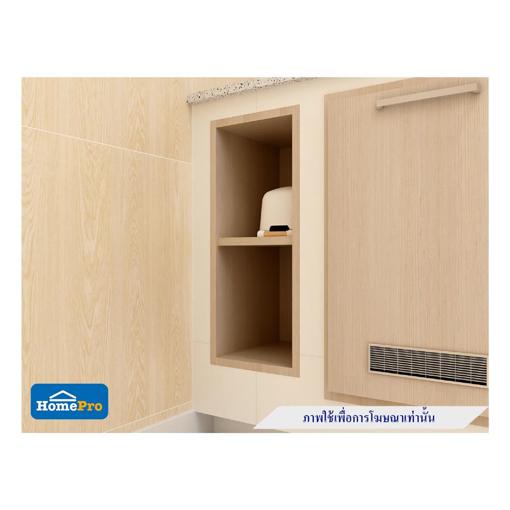 กล่องแขวนจบมุม CABIN JUNO 25x60 ซม. สีบีช