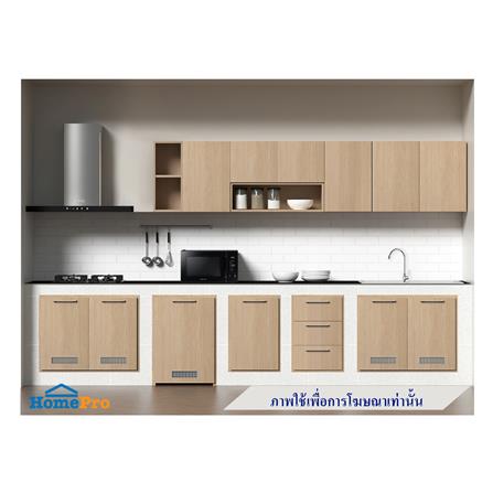 กล่องแขวนจบมุม CABIN JUNO 25x60 ซม. สีบีช_3