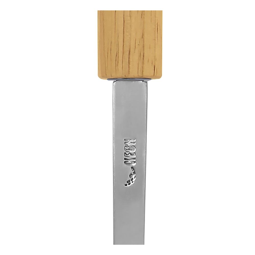 ตะหลิวเหลี่ยมร่อง 36 ซม. KECH PINKY ด้ามไม้