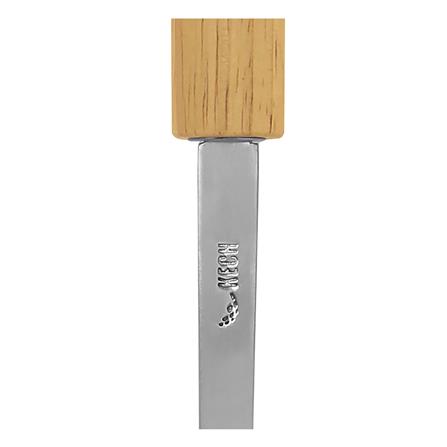 ตะหลิวเหลี่ยมร่อง 36 ซม. KECH PINKY ด้ามไม้_3