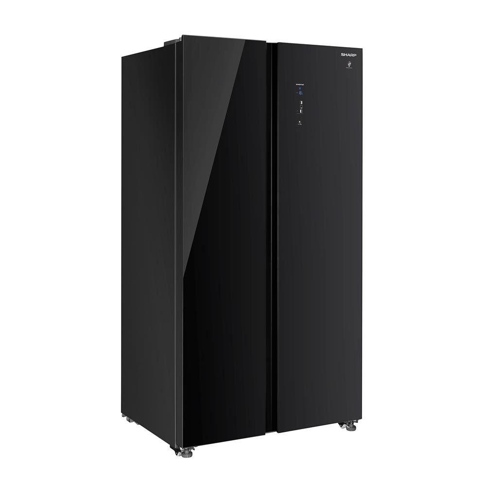 ตู้เย็น SIDE BY SIDE SHARP SJ-SBS600P-BK 21 คิว กระจกดำ อินเวอร์เตอร์