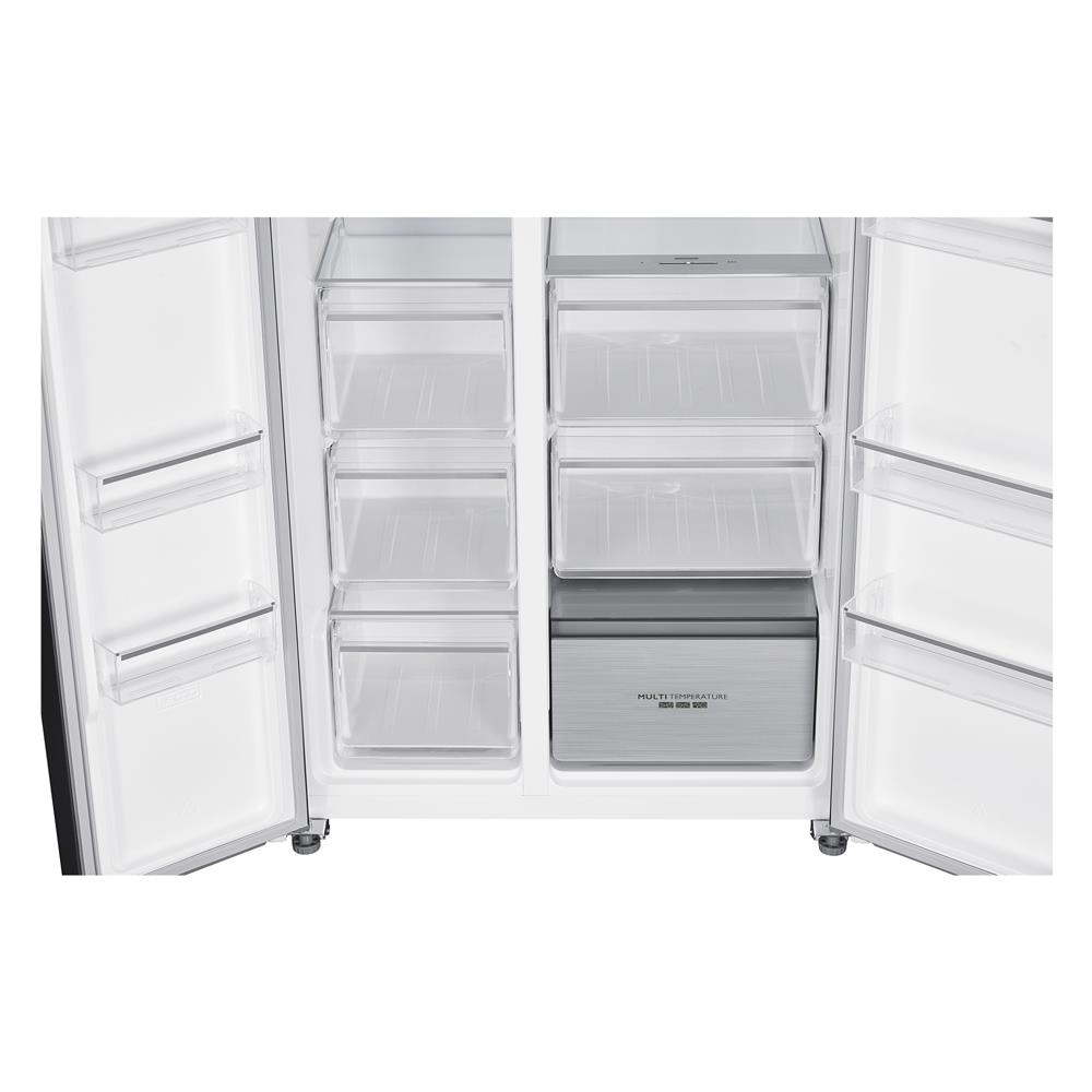 ตู้เย็น SIDE BY SIDE SHARP SJ-SBS600P-BK 21 คิว กระจกดำ อินเวอร์เตอร์