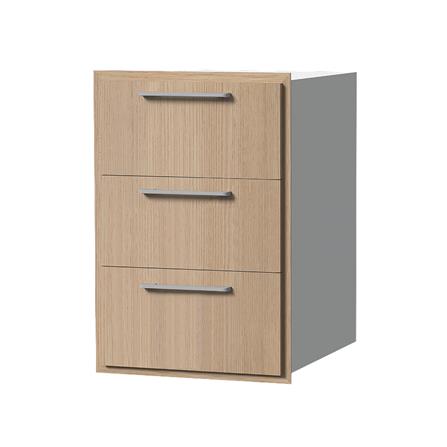 ตู้ลิ้นชัก 3 ชั้น CABIN JUNO 44x64 ซม. สีบีช_2