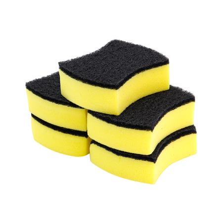 ฟองน้ำพร้อมใยขัด ACCO C-NAMI 10.2x8.1x3 ซม. แพ็ก 5 ชิ้น_2