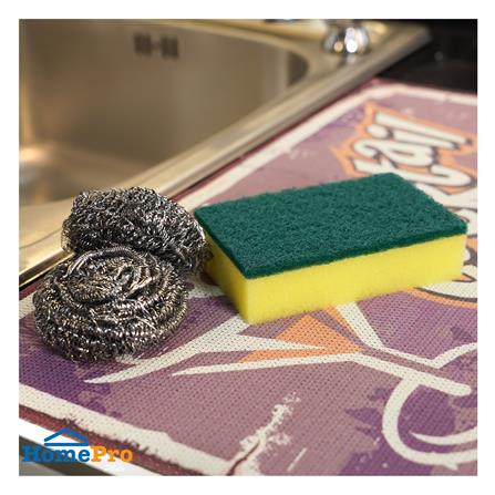 ฝอยสเตนเลส 2 ชิ้น และฟองน้ำพร้อมใยขัด 1 ชิ้น ACCO C-NAMI_4