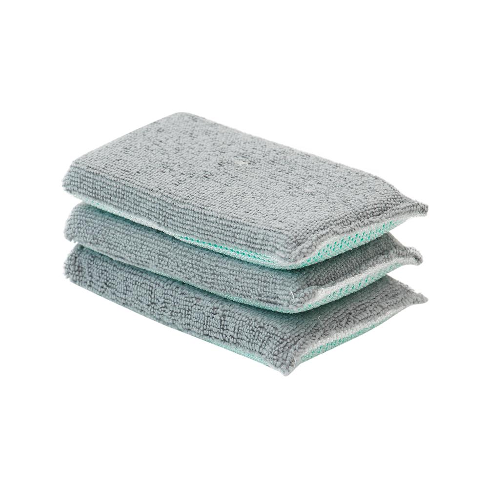 ฟองน้ำพร้อมผ้าโพลีเอสเตอร์ ACCO C-NAMI 16x8.5x2 ซม. แพ็ก 3 ชิ้น