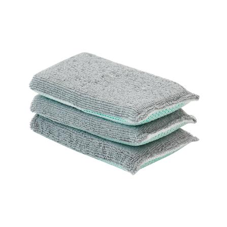 ฟองน้ำพร้อมผ้าโพลีเอสเตอร์ ACCO C-NAMI 16x8.5x2 ซม. แพ็ก 3 ชิ้น_3