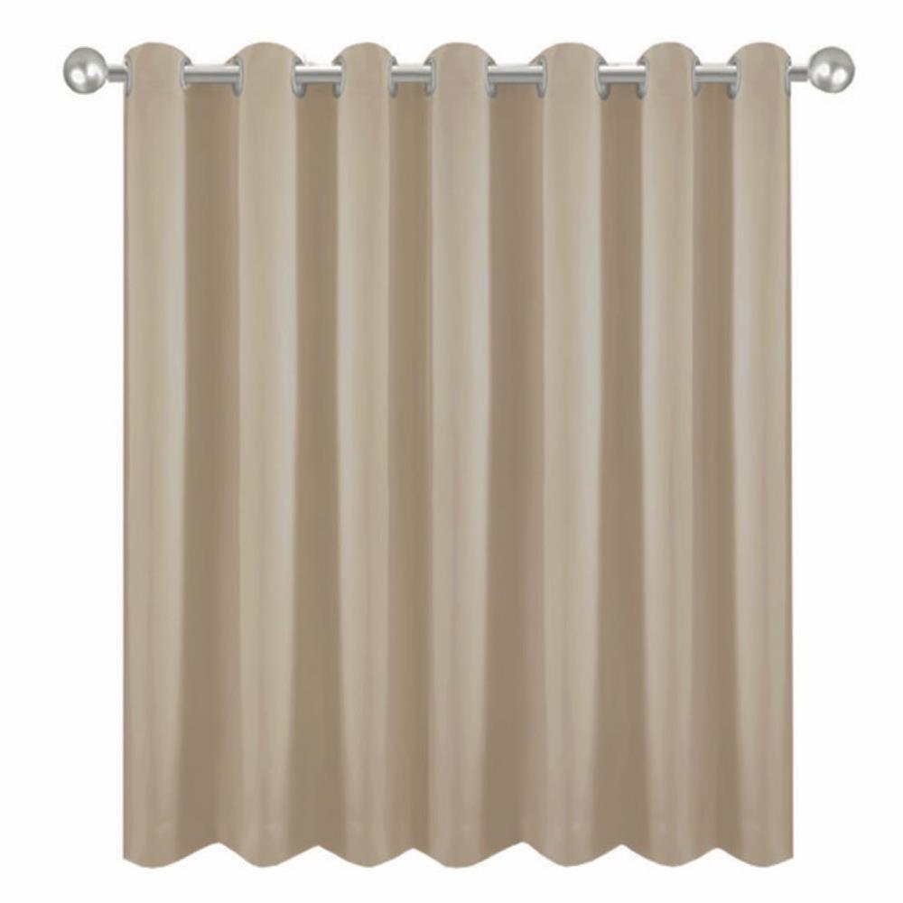 ผ้าม่าน EYELET HOME LIVING STYLE DARIO UV 260X160 ซม. สีน้ำตาล