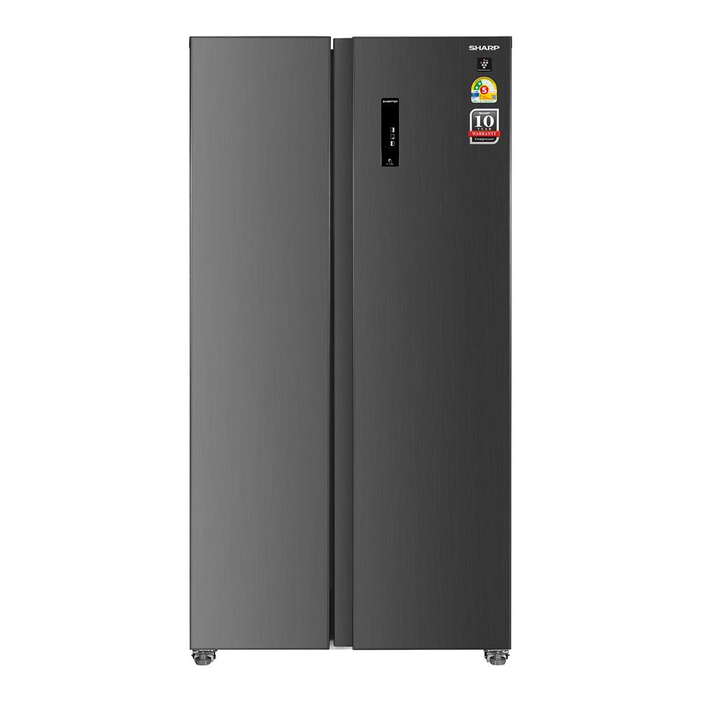 ตู้เย็น SIDE BY SIDE SHARP SJ-SBS600P-DK 21 คิว สีเทาเข้ม อินเวอร์เตอร์_0