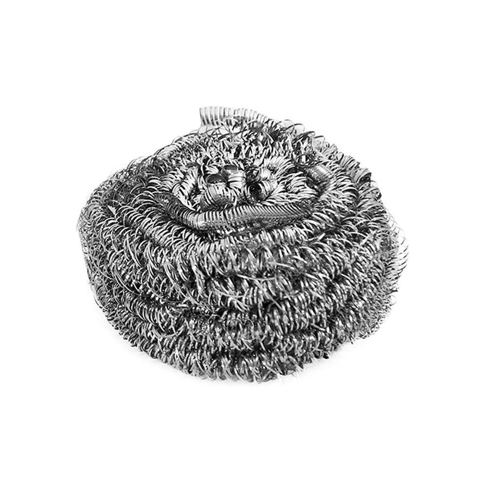 ฝอยสเตนเลสกลม ACCO C-NAMI 7.5x7.5x3 ซม. แพ็ก 6 ชิ้น