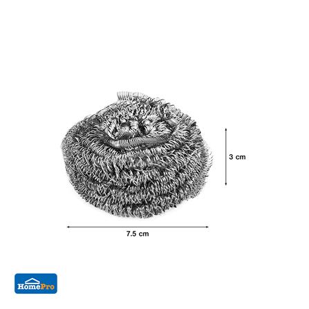 ฝอยสเตนเลสกลม ACCO C-NAMI 7.5x7.5x3 ซม. แพ็ก 6 ชิ้น_6