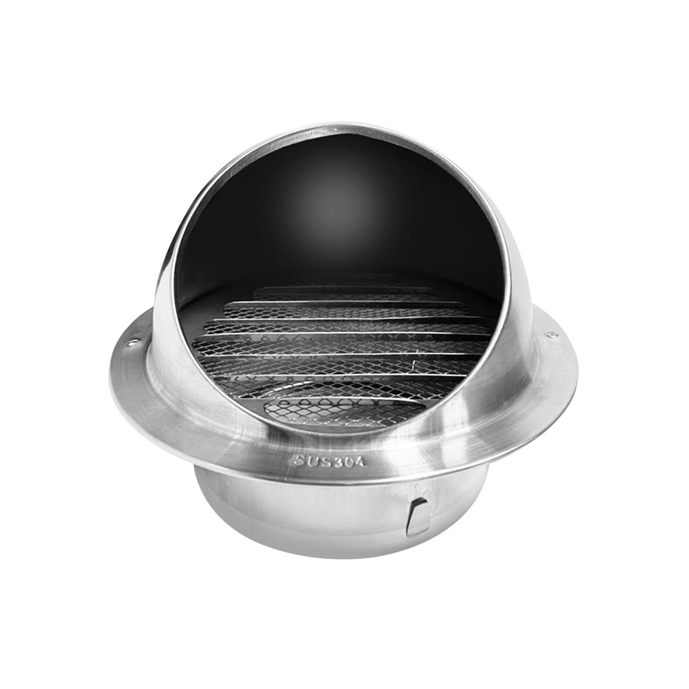 หน้ากากกันแมลงแบบกันฝน NAPA 15 ซม. สีเงิน