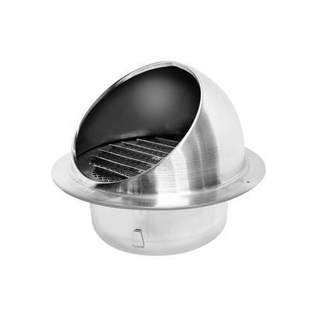 หน้ากากกันแมลงแบบกันฝน NAPA 15 ซม. สีเงิน_2