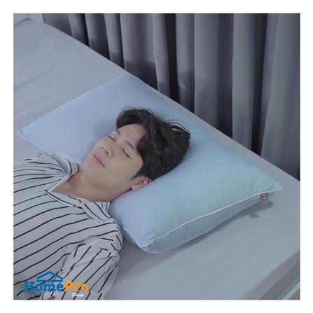 หมอนหนุน ใยสังเคราะห์ HOME LIVING STYLE MOCHI 19x29 นิ้ว สีฟ้า_7