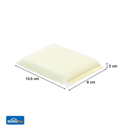 ฟองน้ำหุ้มตาข่าย ACCO C-NAMI 13.5x8x2 ซม. แพ็ก 4 ชิ้น_6