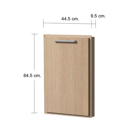 บานซิงค์เดี่ยว uPVC CABIN JUNO 44.5x64.5 ซม. สีบีช_8