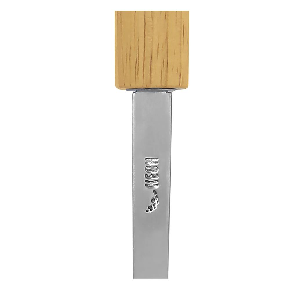 ตะหลิวจีนหนา 37 ซม. KECH PINKY ด้ามไม้