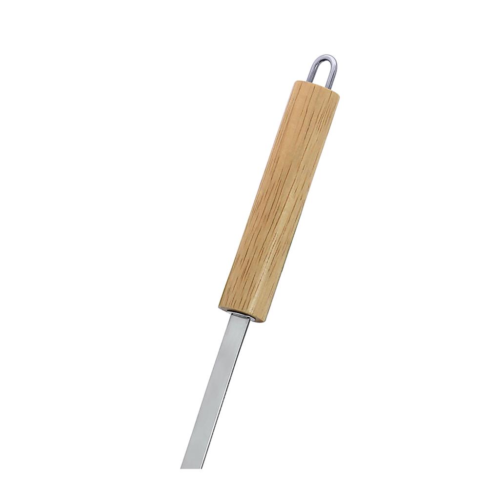 ตะหลิวจีนหนา 37 ซม. KECH PINKY ด้ามไม้