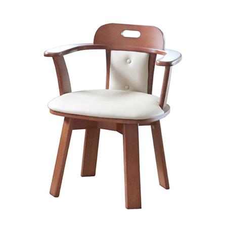 เก้าอี้ห้องอาหารหมุนได้ FURDINI GREAT สี LIGHT WALNUT