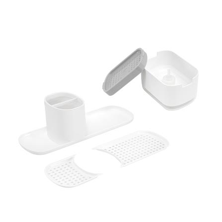 กล่องวางฟองน้ำพร้อมกดน้ำยาและที่ใส่แปรง ACCO 500 มล. สีขาว_3