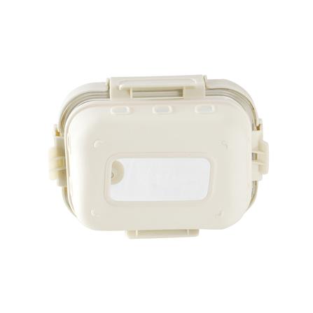 กล่องอาหารแก้ว KECH PEARLA 0.37 ลิตร สีครีม_3