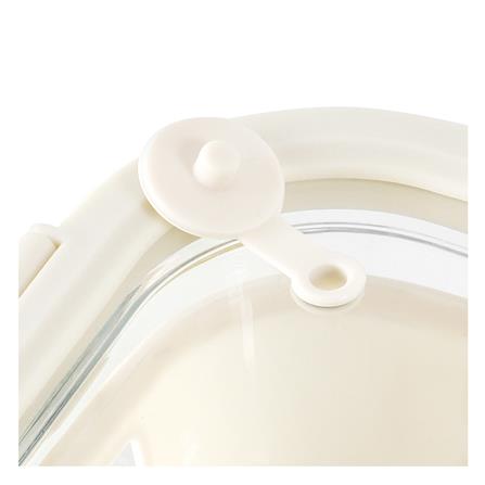 กล่องอาหารแก้ว KECH PEARLA 0.8 ลิตร สีครีม_4