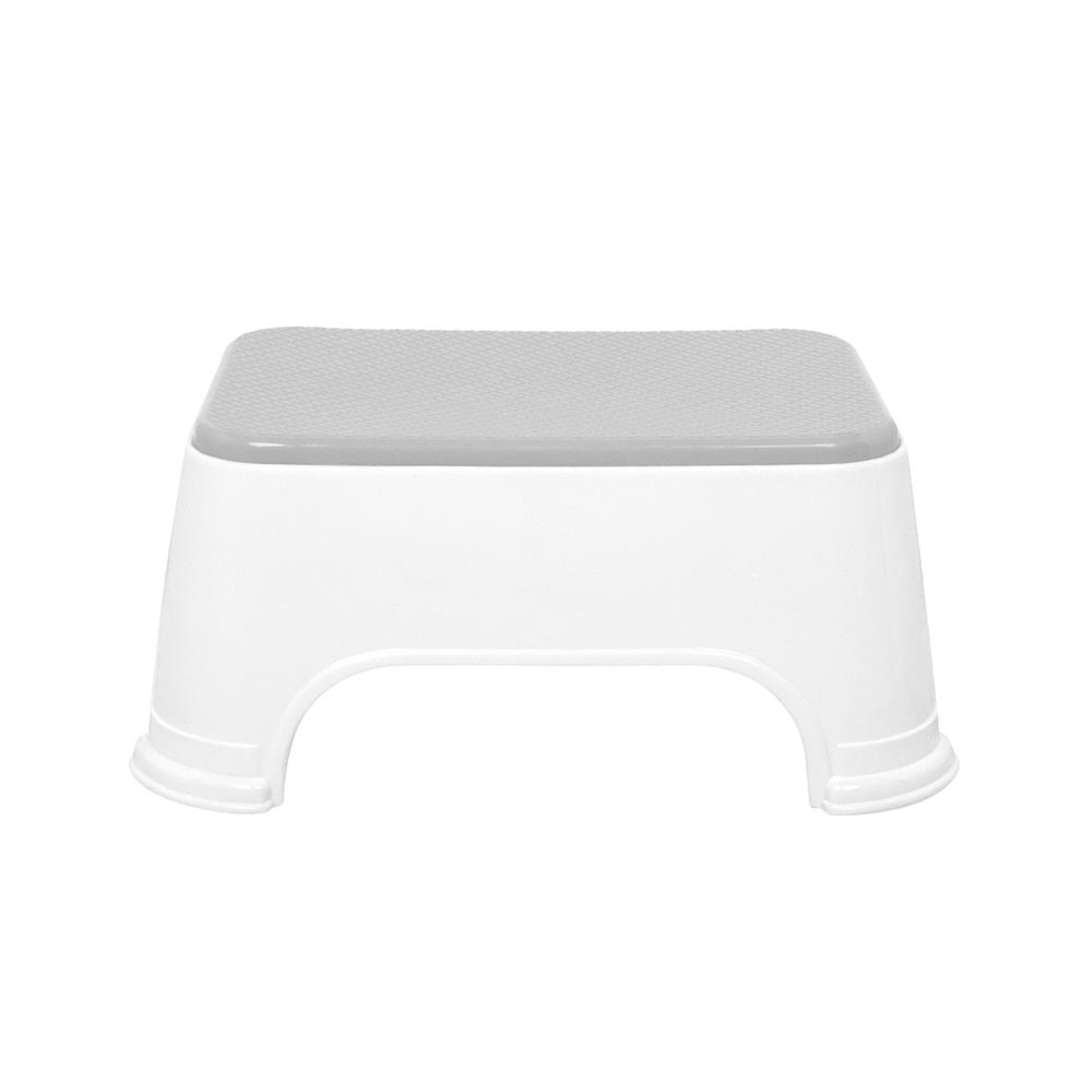 เก้าอี้เหลี่ยมเตี้ย PLIM 20x29x15 ซม. สีขาว