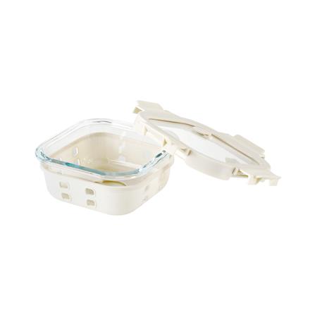 กล่องอาหารแก้ว KECH PEARLA 0.52 ลิตร สีครีม_2