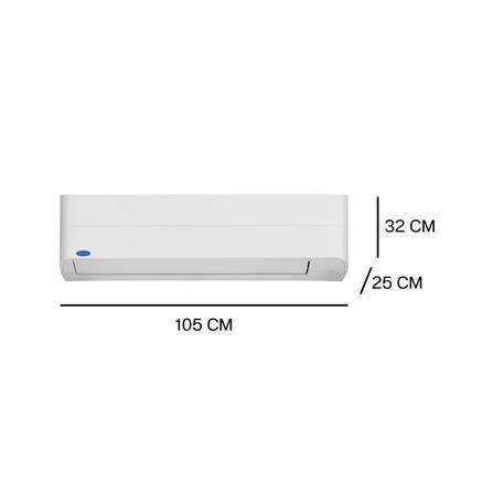 แอร์ผนัง CARRIER 42TVEA024A/38TVEA024A 20400 บีทียู อินเวอร์เตอร์_6