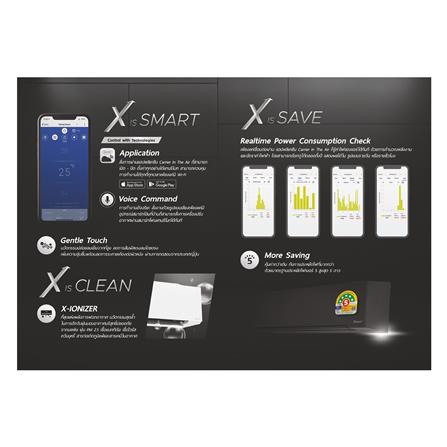 แอร์ผนัง CARRIER 42TVAB036I/38TVAB036I 36000 บีทียู อินเวอร์เตอร์_4