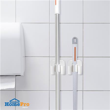 ที่เก็บอุปกรณ์ทำความสะอาดแบบติดผนังเดี่ยว ACCO NAMI แพ็ก 2 ชิ้น สีขาว_4