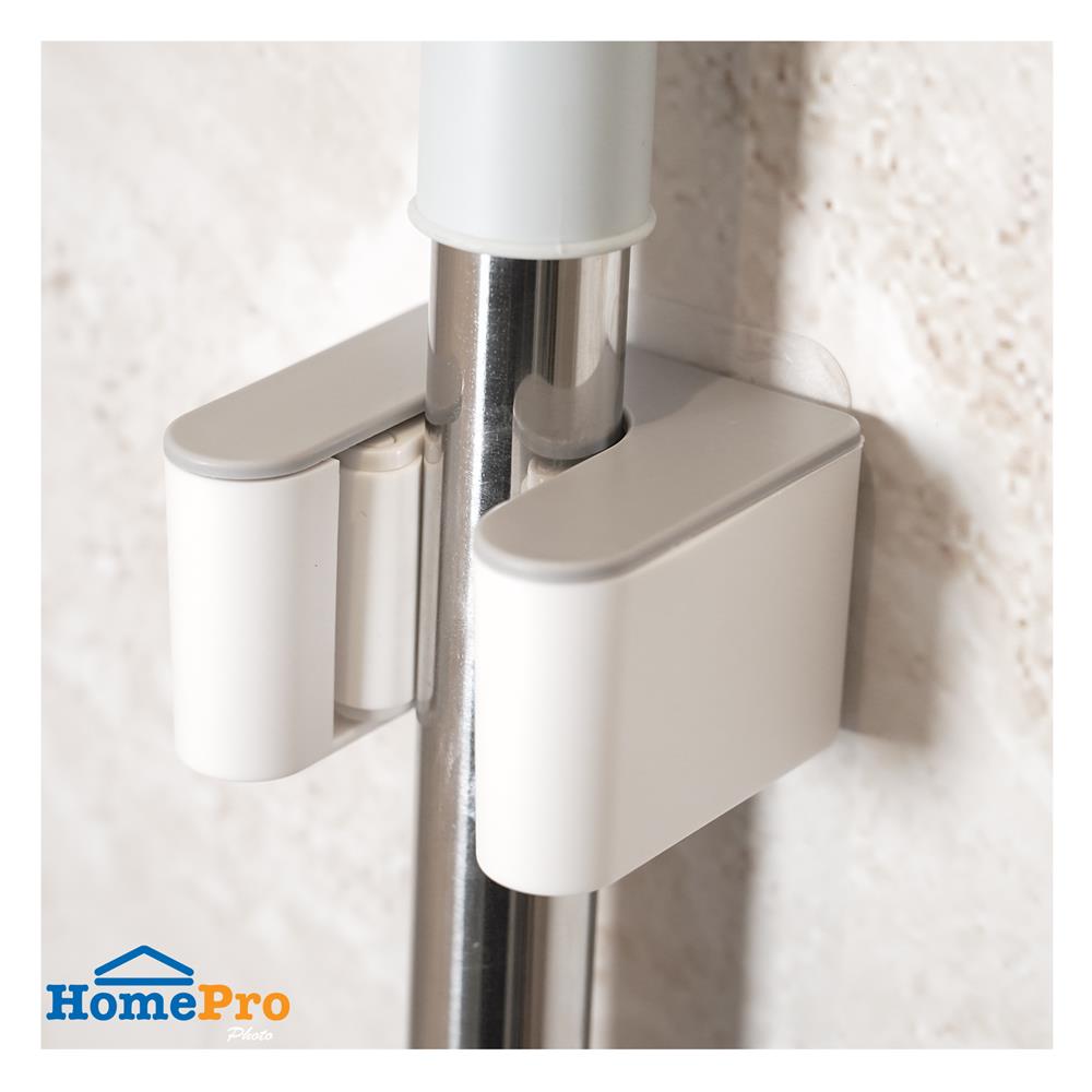 ที่เก็บอุปกรณ์ทำความสะอาดแบบติดผนังเดี่ยว ACCO NAMI แพ็ก 2 ชิ้น สีเทา