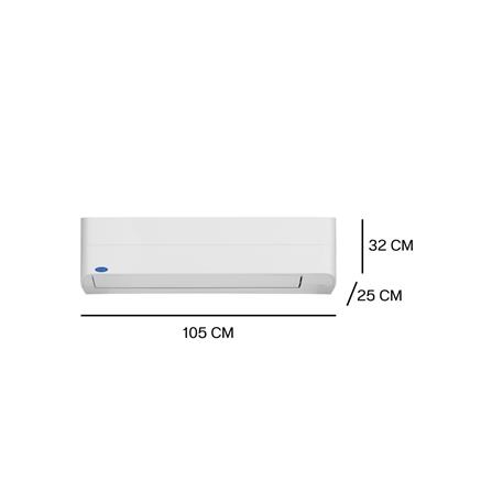 แอร์ผนัง CARRIER 42TVEA028A/38TVEA028A 25200 บีทียู อินเวอร์เตอร์_6